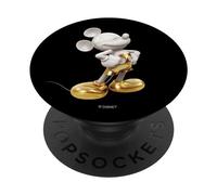 Disney Gold Mickey Mouse Pose PopSockets Swappable PopGrip