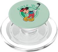 Disney Golf Dad Mickey Mouse Golfing Father's Day Tee PopSockets PopGrip for MagSafe