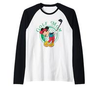 Disney Golf Mom Mickey Mouse Golfing Mother's Day Tee Raglan Baseball Tee