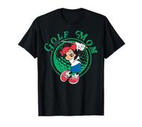 Disney Golf Mom Minnie Mouse Golfing Mother's Day Tee T-Shirt