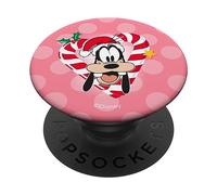 Disney Goofy Cute Sweet Christmas Holiday Candy Cane Heart PopSockets Swappable PopGrip
