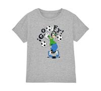 Disney Goofy Football Tangle Kids T Shirt, Athletic Heather, 9-11Y
