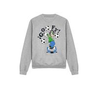 Disney Goofy Football Tangle Sweatshirt, Athletic Heather In Light Grey Light Grey