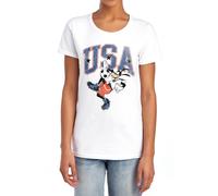Disney Goofy Football Usa Tee, White White