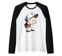 Disney Gravity Falls Dipper Pines Official Disney Channel Raglan Baseball Tee