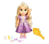 Disney Hair Glow Rapunzel 15" / 38cm Feature Doll, Officially Licensed, Light Up & Singing Features, Sings "I See The Light" & Speaks, Shareable Hair Accessories, Brush Her Hair & Watch It Glow!