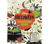 Disney Halloween Colouring Book : Over 80 spooky images to colour and design