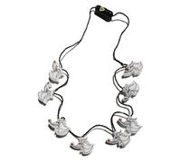Disney Halloween Light Up Necklace Choose Stitch Mickey Nightmare Before Christmas (Zero)