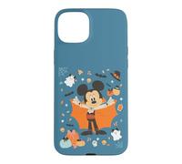 Disney Halloween Mickey Mouse Cute Vampire Costume Collage Case for iPhone 15 Plus
