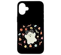 Disney Halloween Mickey Mouse Ears Cute Ghost Candy Treats Case for iPhone 16 Plus