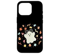 Disney Halloween Mickey Mouse Ears Cute Ghost Candy Treats Case for iPhone 16 Pro