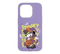 Disney Halloween Minnie Mouse Witch Groovy Wavy Spooky Case for iPhone 15 Pro
