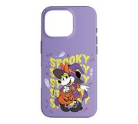 Disney Halloween Minnie Mouse Witch Groovy Wavy Spooky Case for iPhone 16 Pro