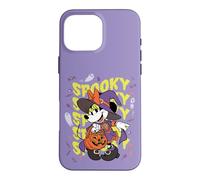 Disney Halloween Minnie Mouse Witch Groovy Wavy Spooky Case for iPhone 16 Pro Max
