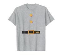 Disney Halloween The Seven Dwarfs Happy Costume T-Shirt, Men, Heather Grey, 4X-Large