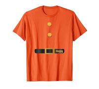 Disney Halloween The Seven Dwarfs Happy Costume T-Shirt, Men, Orange, Medium