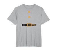 Disney Halloween The Seven Dwarfs Happy Costume T-Shirt, Men's Big and Tall, Heather Grey, 4X Tall