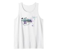 Disney Hannah Montana Logo Flower Tank Top