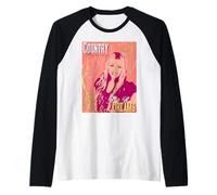 Disney Hannah Montana Miley Stewart Country Beginnings Raglan Baseball Tee