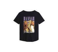 Disney Hannah Montana Montage Fashion T Shirt, Black Black