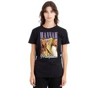 Disney Hannah Montana Montage Ladies T Shirt, Black, X-Large