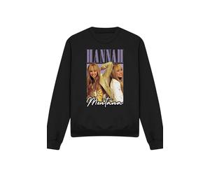 Disney Hannah Montana Montage Sweatshirt, Black Black