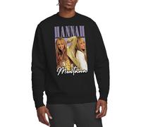 Disney Hannah Montana Montage Unisex Sweatshirt, Black, Medium