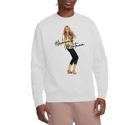 Disney Hannah Montana Pose Unisex Sweatshirt, White, Medium