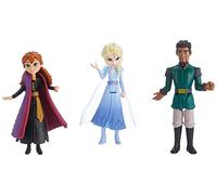 Disney Hasbro Frozen E6912ES0 Anna Elsa and Destin Mattias Frozen 2 Movie Figures, Multicoloured,