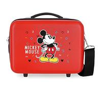 Disney Have a good day Mickey Adaptable Beauty Case Red 29x21x15 cms ABS