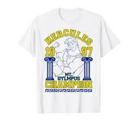 Disney Hercules 1997 Champion Graphic T-Shirt T-Shirt, Men, White, X-Large