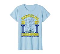 Disney Hercules 1997 Champion Graphic T-Shirt T-Shirt, Women, Baby Blue, X-Large