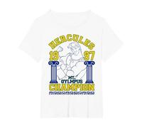 Disney Hercules 1997 Champion Graphic T-Shirt T-Shirt, Women's Plus, White, 3X