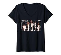 Disney Hercules 1997 Muses Portrait Constellation V-Neck T-Shirt