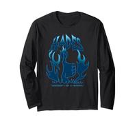 Disney Hercules Hades Everybody's Got A Weakness Blue Fire Long Sleeve T-Shirt