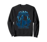 Disney Hercules Hades Everybody's Got A Weakness Blue Fire Sweatshirt