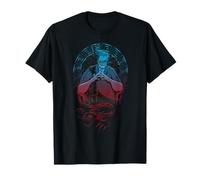 Disney Hercules Hades Geometric Framed Portrait T-Shirt