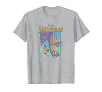 Disney Hercules Hydra Battle Retro T-Shirt, Men, Heather Grey, 3X-Large