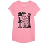Disney Hercules Meg Damsel Retro Quote Poster T-Shirt, Girls, Pink, Medium