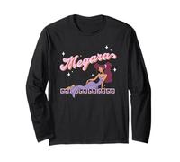 Disney Hercules Megara Posing On A Starry Night Portrait Long Sleeve T-Shirt