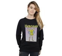 Disney Hercules Muscles Sweatshirt In Black Black XL