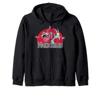 Disney Hercules Pain Panic Distressed Zip Hoodie
