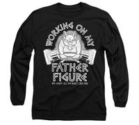Disney Hercules Phil Working On My Father Figure Unisex Long Sleeve T Shirt, Black, XXL