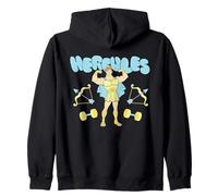 Disney Hercules Retro Workout Power Pose Zip Hoodie