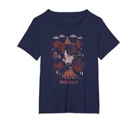 Disney Hercules Titan Map T-Shirt, Women's Plus, Navy Blue, 1X