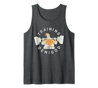 Disney Hercules Training Like a Demigod Tank Top, Men, Dark Heather Grey, X-Large