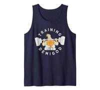 Disney Hercules Training Like a Demigod Tank Top, Men, Navy Blue, X-Large