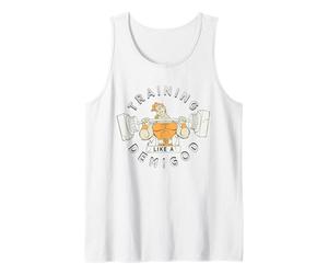 Disney Hercules Training Like a Demigod Tank Top, Men, White, Large