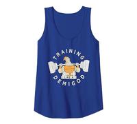 Disney Hercules Training Like a Demigod Tank Top, Women, Royal Blue, X-Large