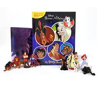 Disney Heroes and Villains My Busy Books - Storybook, 10 figurines, playmat